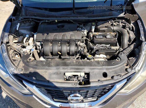 3N1AB7AP8KL607310 2019 NISSAN SENTRA Gray Սալոնի հետևի տեսք