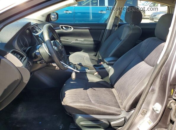 3N1AB7AP8KL607310 2019 NISSAN SENTRA Gray Սալոնի դիմացի տեսք