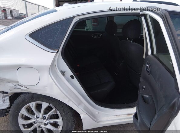 3N1AB7AP8KL611678 2019 NISSAN SENTRA White Vista de la etiqueta del VIN