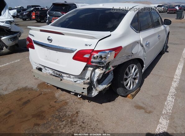 3N1AB7AP8KL611678 2019 NISSAN SENTRA White Vista frontal