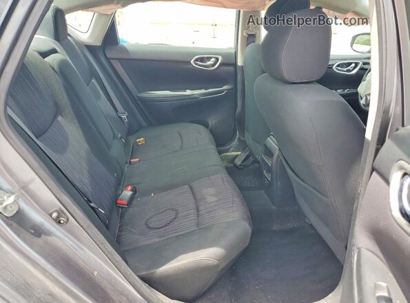 3N1AB7AP8KL613544 2019 NISSAN SENTRA Серый Вид задних сидений