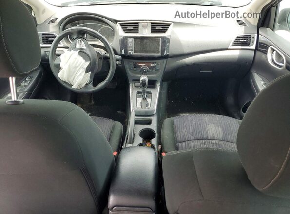 3N1AB7AP8KL613544 2019 NISSAN SENTRA Серый Вид панели приборов