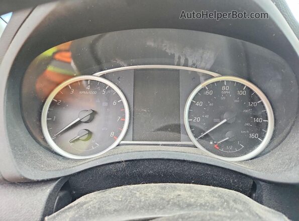 3N1AB7AP8KL613544 2019 NISSAN SENTRA Серый Вид щитка приборов