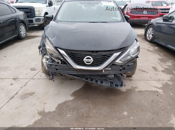 3N1AB7AP8KY204768 2019 NISSAN SENTRA Black Widok z przodu