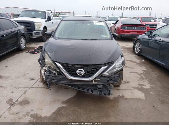 3N1AB7AP8KY204768 2019 NISSAN SENTRA Black Widok wnętrza z tyłu