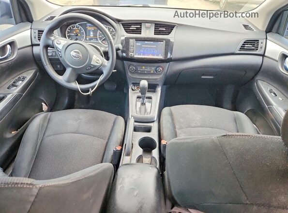 3N1AB7AP8KY210523 2019 NISSAN SENTRA Gray წინა პანელის ხედი