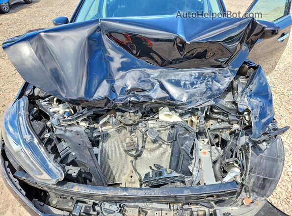 3N1AB7AP8KY211154 2019 NISSAN SENTRA Black Rear interior view
