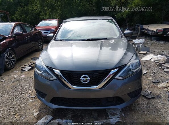3N1AB7AP8KY226219 2019 NISSAN SENTRA Gray Vista frontal