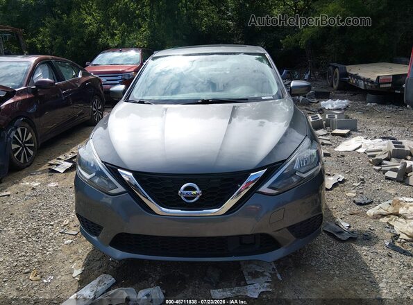 3N1AB7AP8KY226219 2019 NISSAN SENTRA Gray Vista del salpicadero