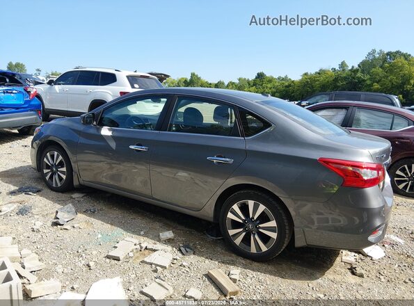 3N1AB7AP8KY226219 2019 NISSAN SENTRA Gray Vista interior trasera