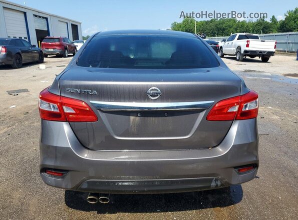 3N1AB7AP8KY236099 2019 NISSAN SENTRA Gray უკანა ხედი
