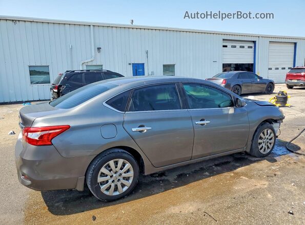 3N1AB7AP8KY236099 2019 NISSAN SENTRA Gray უკანა მარჯვენა