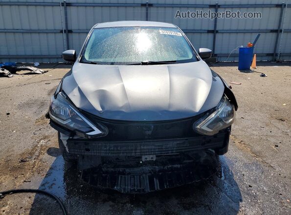 3N1AB7AP8KY236099 2019 NISSAN SENTRA Gray წინა ხედი