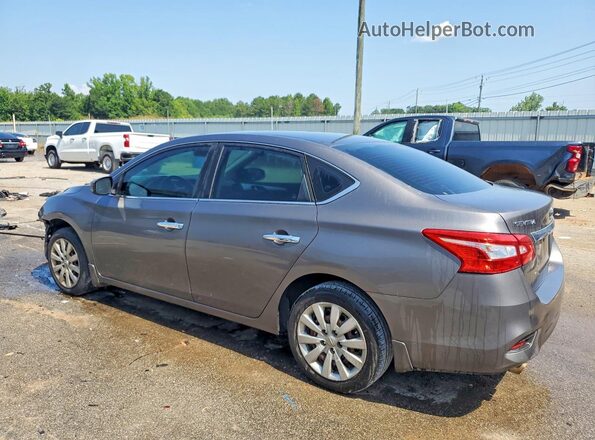 3N1AB7AP8KY236099 2019 NISSAN SENTRA Gray უკანა მარცხენა