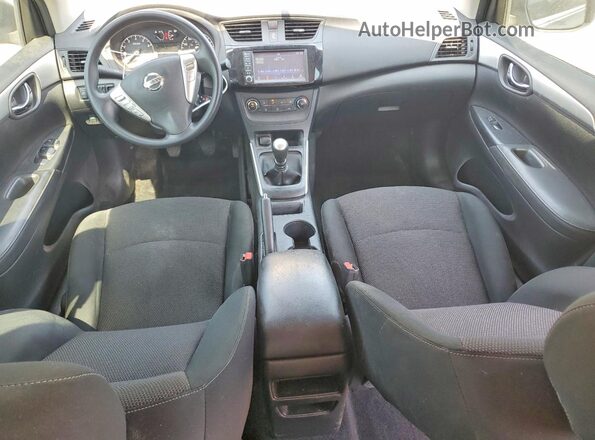3N1AB7AP8KY236099 2019 NISSAN SENTRA Gray წინა პანელის ხედი