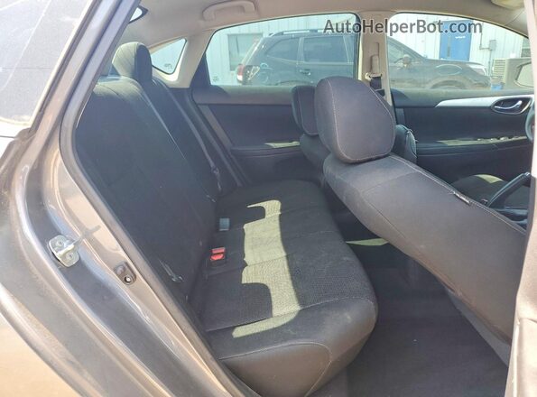 3N1AB7AP8KY236099 2019 NISSAN SENTRA Gray უკანა სავარძლების ხედი