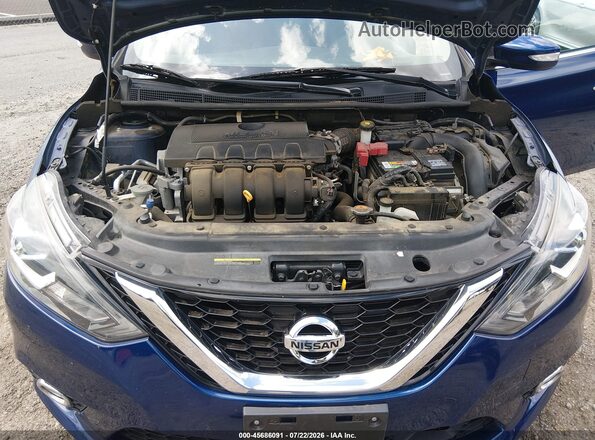 3N1AB7AP8KY298571 2019 NISSAN SENTRA Blue Vista trasera