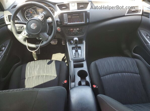3N1AB7AP8KY302585 2019 NISSAN SENTRA Blue წინა პანელის ხედი