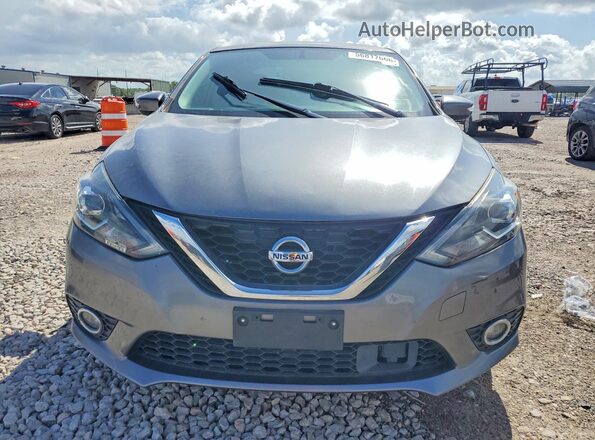 3N1AB7AP8KY303879 2019 NISSAN SENTRA Серый Вид спереди