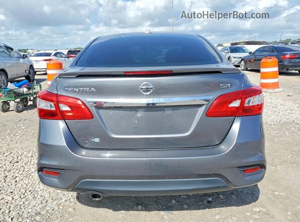 3N1AB7AP8KY303879 2019 NISSAN SENTRA Серый Вид сзади