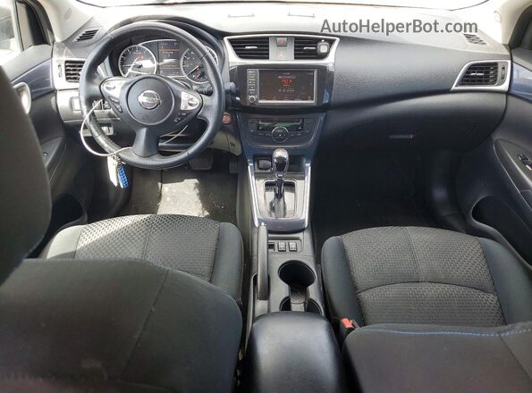 3N1AB7AP8KY303879 2019 NISSAN SENTRA Серый Вид панели приборов