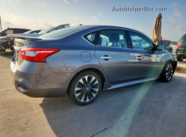 3N1AB7AP8KY304160 2019 NISSAN SENTRA Gray Rear right