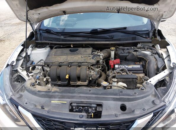 3N1AB7AP8KY318236 2019 NISSAN SENTRA White უკანა ხედი