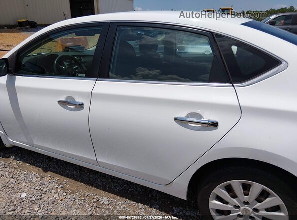 3N1AB7AP8KY318236 2019 NISSAN SENTRA White სალონის 360-გრადუსიანი ხედი
