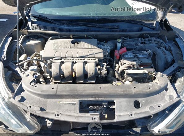 3N1AB7AP8KY326742 2019 NISSAN SENTRA Gray Widok z tyłu