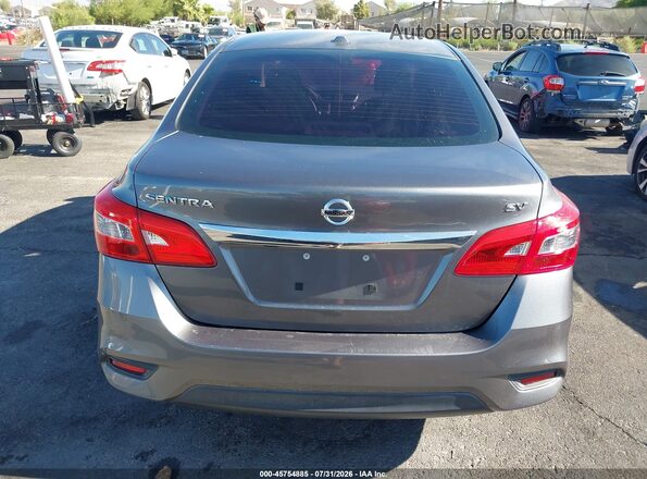 3N1AB7AP8KY326742 2019 NISSAN SENTRA Gray 