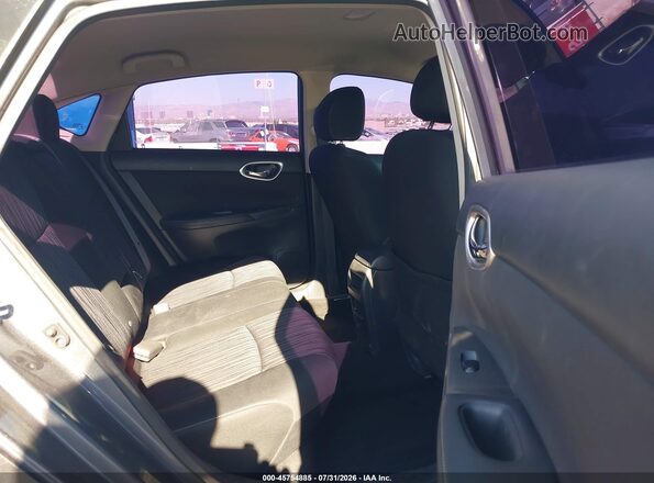 3N1AB7AP8KY326742 2019 NISSAN SENTRA Gray Widok naklejki z numerem VIN