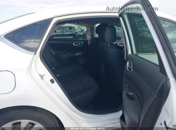 3N1AB7AP8KY335537 2019 NISSAN SENTRA White Vista de la etiqueta del VIN
