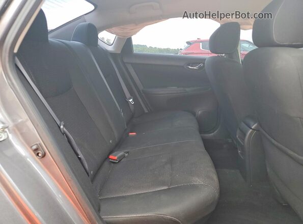 3N1AB7AP8KY338650 2019 NISSAN SENTRA Gray Widok tylnych siedzeń