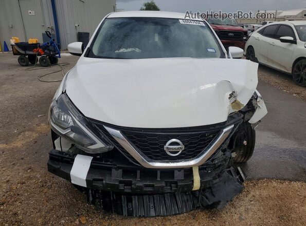 3N1AB7AP8KY341760 2019 NISSAN SENTRA White Vista frontal