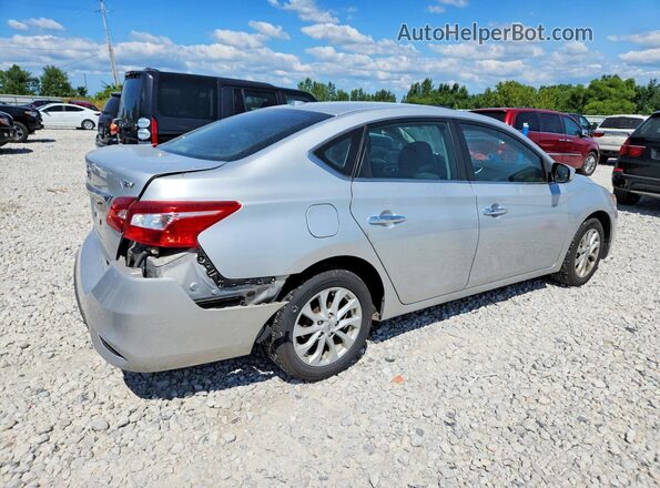 3N1AB7AP8KY368294 2019 NISSAN SENTRA Silver Հետևի աջ