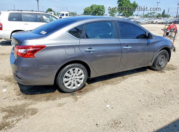 3N1AB7AP8KY377433 2019 NISSAN SENTRA Charcoal Հետևի աջ