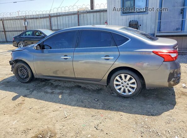 3N1AB7AP8KY377433 2019 NISSAN SENTRA Charcoal Հետևի ձախ