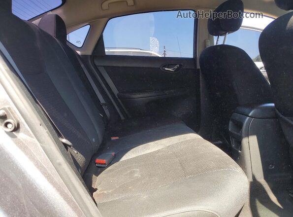 3N1AB7AP8KY377433 2019 NISSAN SENTRA Charcoal Հետևի նստատեղերի տեսք