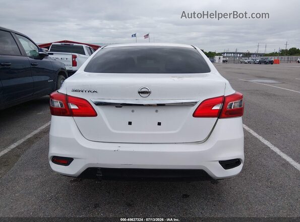 3N1AB7AP8KY424721 2019 NISSAN SENTRA White 