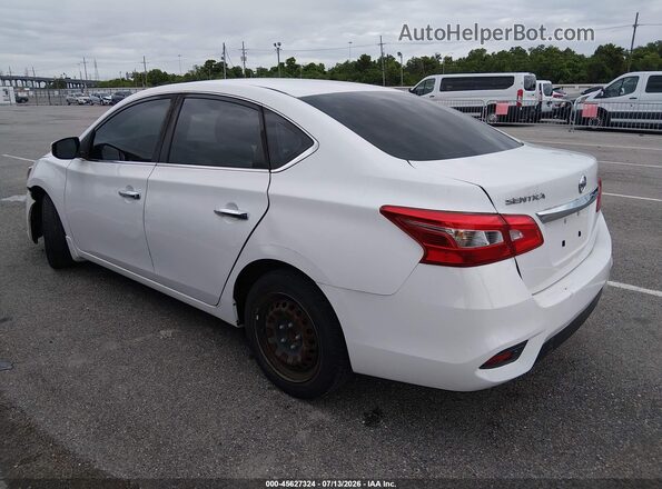 3N1AB7AP8KY424721 2019 NISSAN SENTRA White Սալոնի 360 աստիճան տեսք