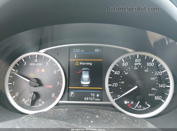 3N1AB7AP8KY424721 2019 NISSAN SENTRA White Հետևի նստատեղերի տեսք