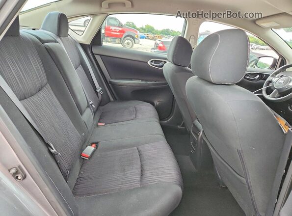 3N1AB7AP8KY429563 2019 NISSAN SENTRA Gray Vista de los asientos traseros