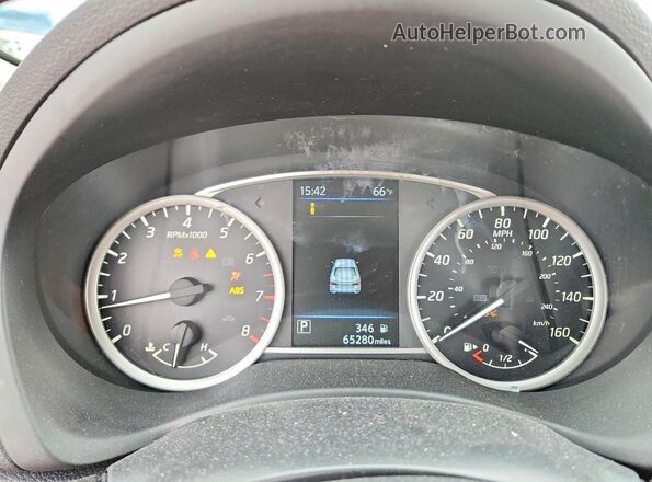 3N1AB7AP8KY429563 2019 NISSAN SENTRA Gray Vista del cuadro de instrumentos