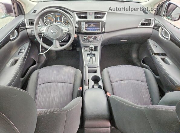 3N1AB7AP8KY429563 2019 NISSAN SENTRA Gray Vista del salpicadero