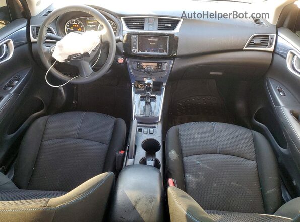 3N1AB7AP8KY429711 2019 NISSAN SENTRA Серый Вид панели приборов