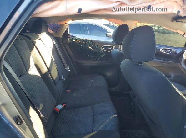 3N1AB7AP8KY429711 2019 NISSAN SENTRA Серый Вид задних сидений