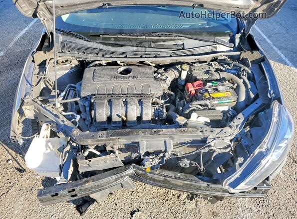 3N1AB7AP8KY429711 2019 NISSAN SENTRA Серый Вид задней части салона