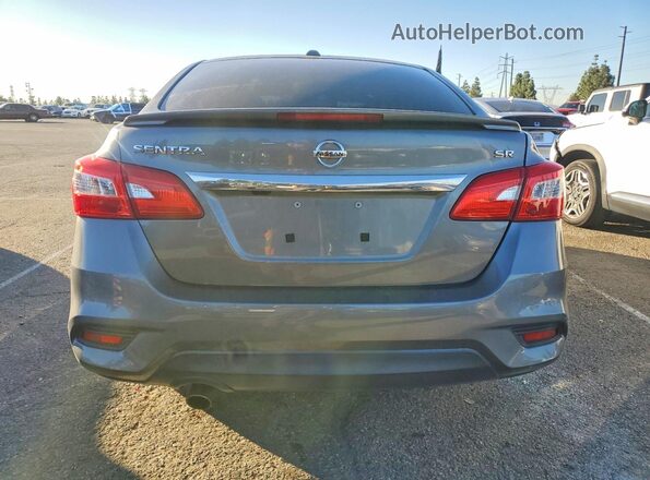 3N1AB7AP8KY429711 2019 NISSAN SENTRA Серый Вид сзади