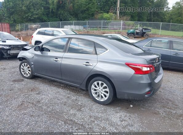 3N1AB7AP8KY440756 2019 NISSAN SENTRA Gray Հետևի ձախ