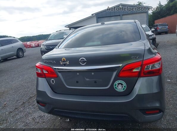 3N1AB7AP8KY440756 2019 NISSAN SENTRA Gray 